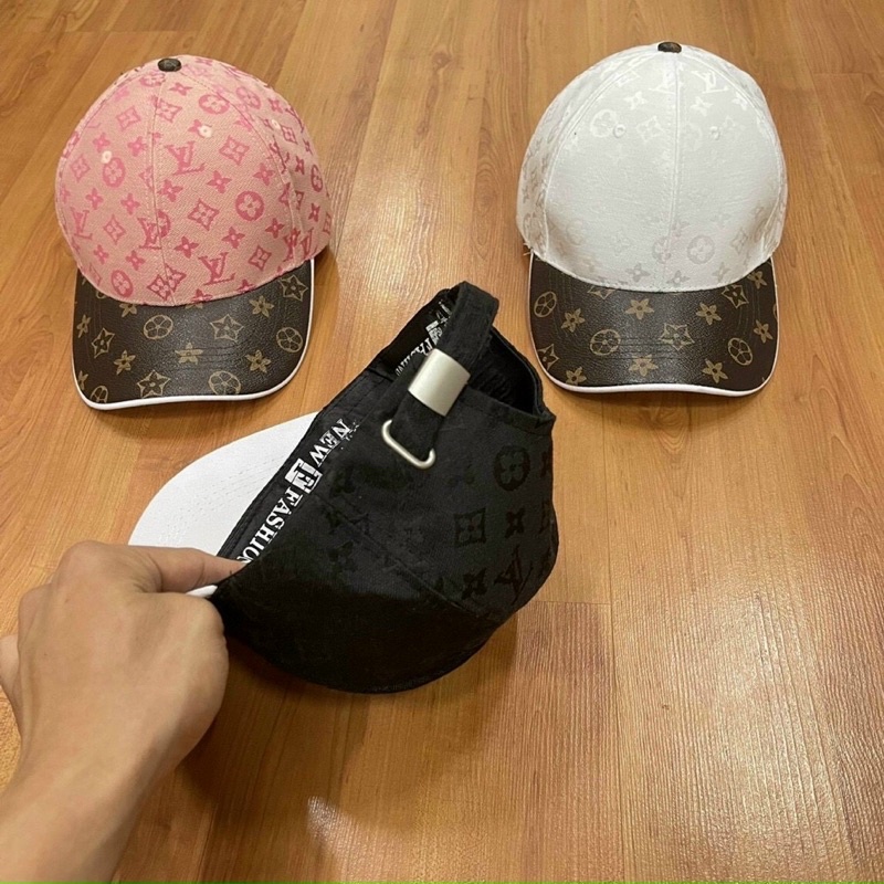 Nón kết Lờ Vê viền da Unisex