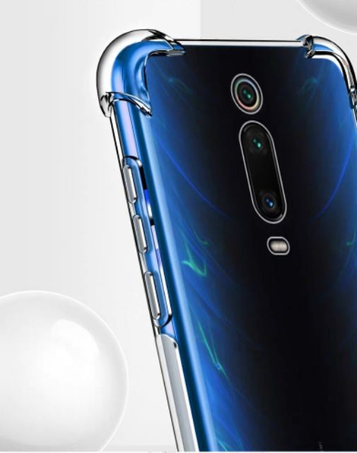 Ốp lưng Redmi K30 Pro / K30 / K40 / Redmi K20 / Poco F3 / K40 Gaming / K50 dẻo trong lồi 4 Gó bảo vệ máy hạn chế ố vàng