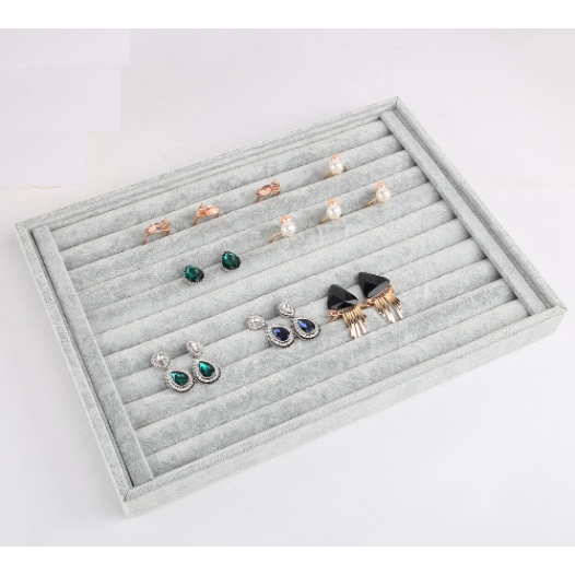 Khay Đựng Trang Sức Bằng Nhung   Sắp Xếp Gọn Gàng, khay trưng bày trang sức phụ kiện cao cấp