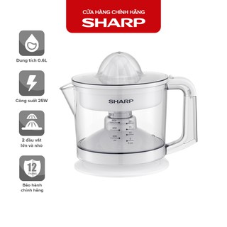 Máy Vắt Cam Công Suất 25W Sharp EJ-J256-WH ( Màu Trắng)