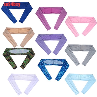 Găng Đeo Cánh Tay Nửa Ngón Chống Nắng Chơi Gôn Đạp Xe Chạy Bộ Xo94Bsy