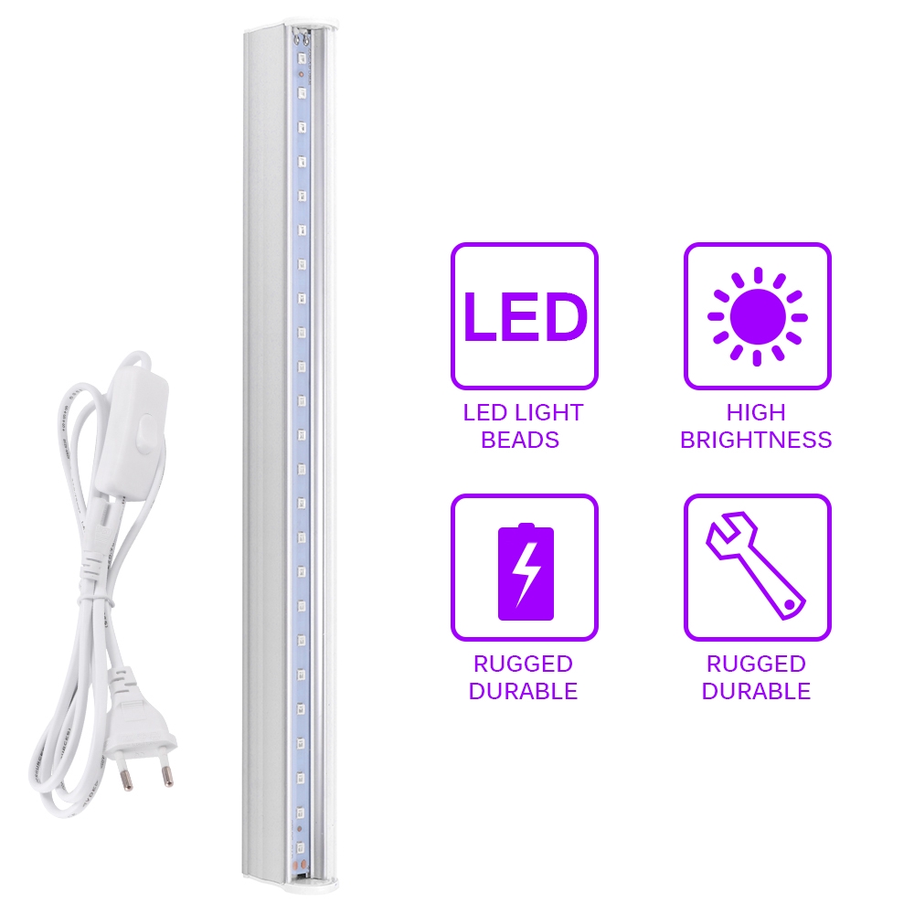 Đèn Led Uv Diệt Khuẩn 6w Chuyên Dụng Cho Tủ Quần Áo