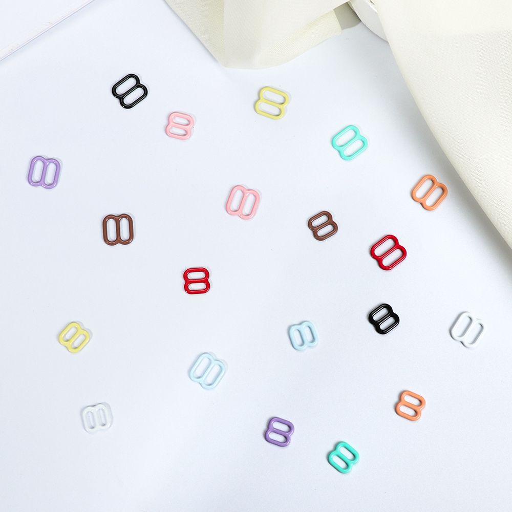 BEBETTERM Set 20 Khóa Ba Cạnh Mini Siêu Mỏng 10 Màu Chất Lượng Cao Cho Búp Bê