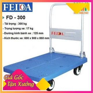 Xe đẩy hàng tải trọng 300Kg Feida FD-300