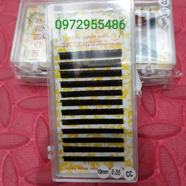 Mi khay 0.05 cong C, CC, D đủ độ dài từ 8-15mm