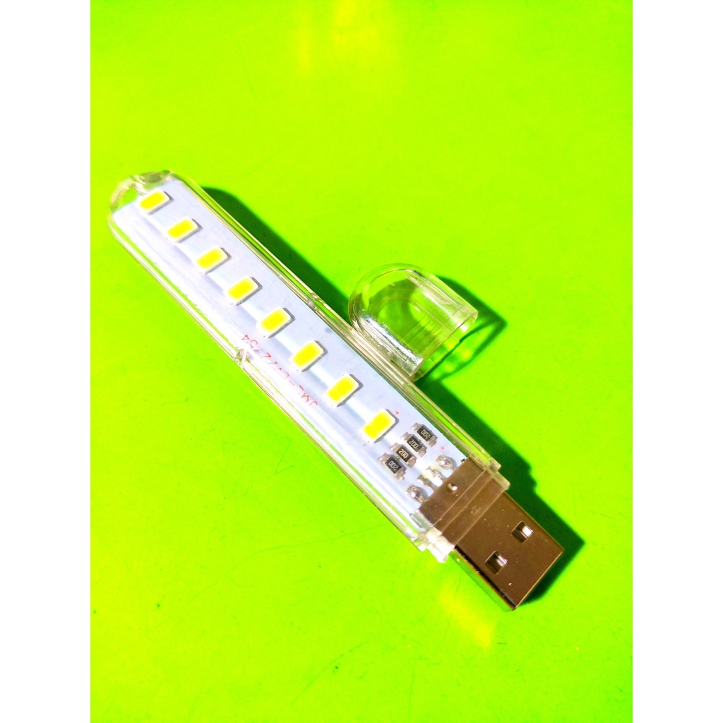 Đèn Led USB 8 bóng siêu sáng dùng cho sạc dự phòng hoặc thiết bị có cổng USB thông dụng