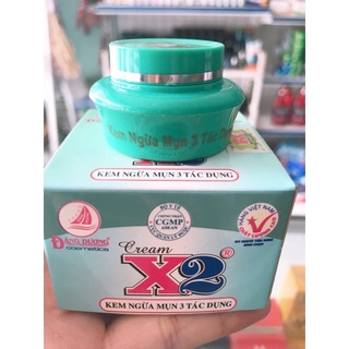 Kem x2 ngừa mụn 3 tác dụng 6g