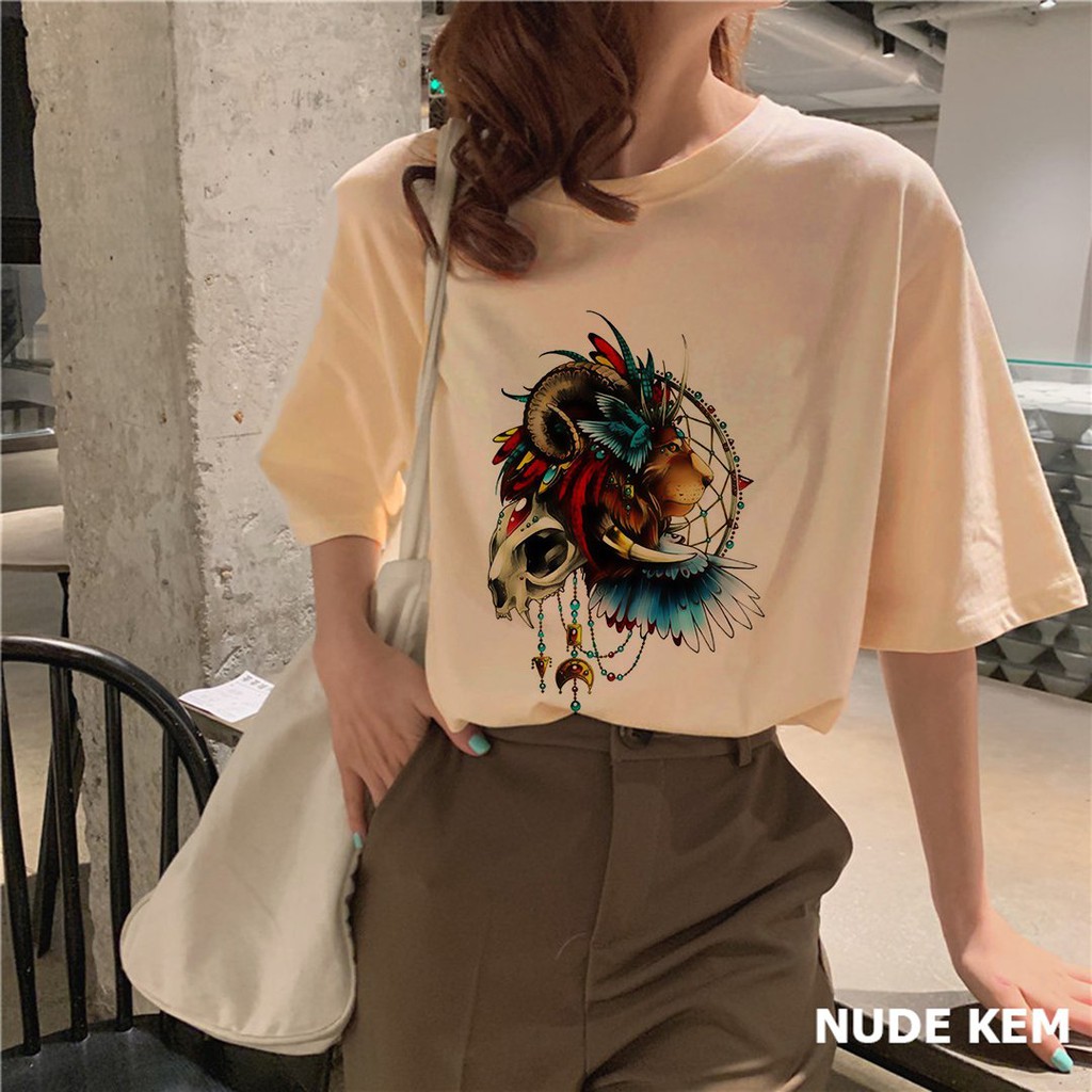 Áo Thun Tay Lỡ In Nhiệt Bộ Lạc form Unisex nam nữ phong cách Ulzzang  ATIN30 -  Áo Phông Nam Nữ Unisex chất Cotton | BigBuy360 - bigbuy360.vn