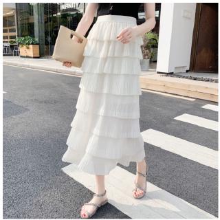 Chân váy dài xếp ly thời trang nữ tính