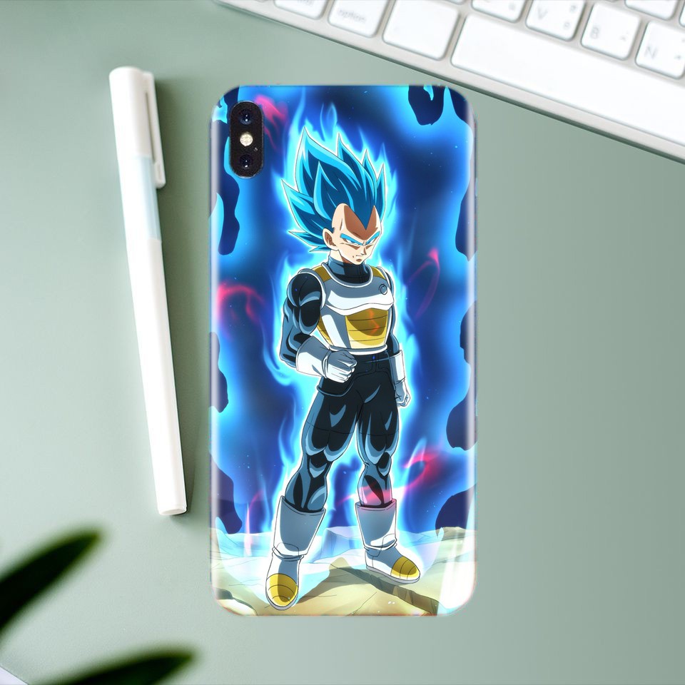 Miếng Dán Skin Điện Thoại ❤️ In Hình Vegeta Dragon Ball Cho Iphone 7/ 8/ X/ XS/ 11/ 11 Pro Max Và Các Dòng Máy Android