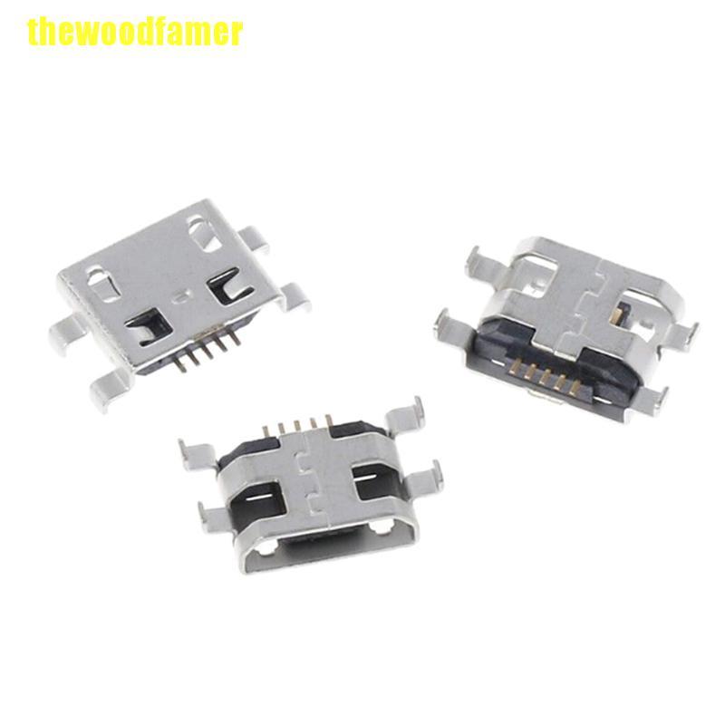 10 Đầu Nối Type B Micro Usb 5 Pin Female