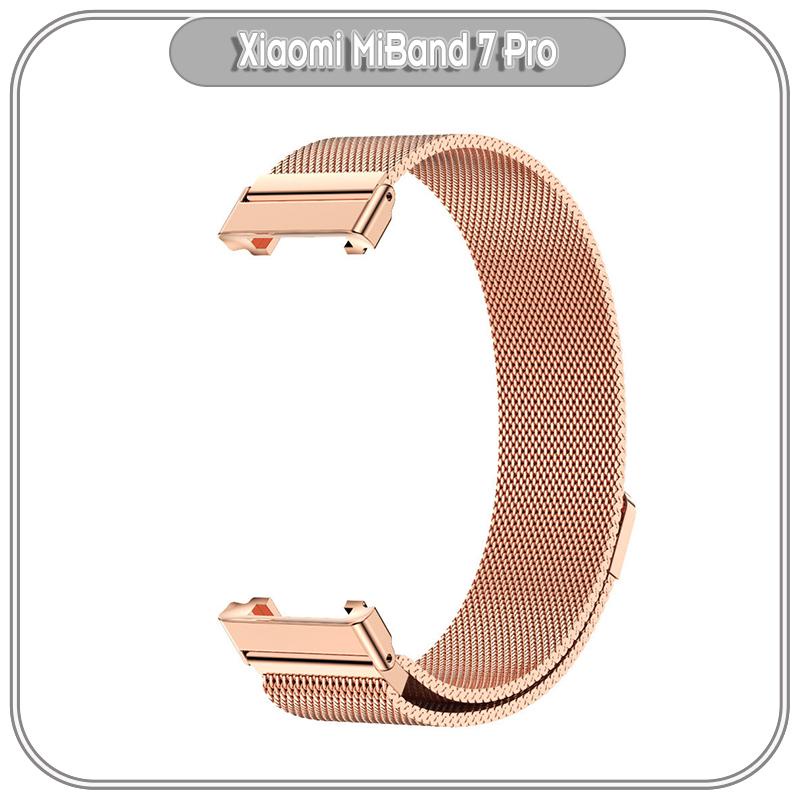 Dây thay thế cho Xiaomi MiBand 7 Pro kim loại nhiễn nam châm