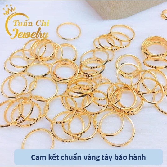 HÀNG CHUẨN Nhẫn #Lông_Voi Nhân Tạo, Nhỏ Xinh, May Mắn, Chung Thủy [ Nhẫn Đôi Nam Nữ ]