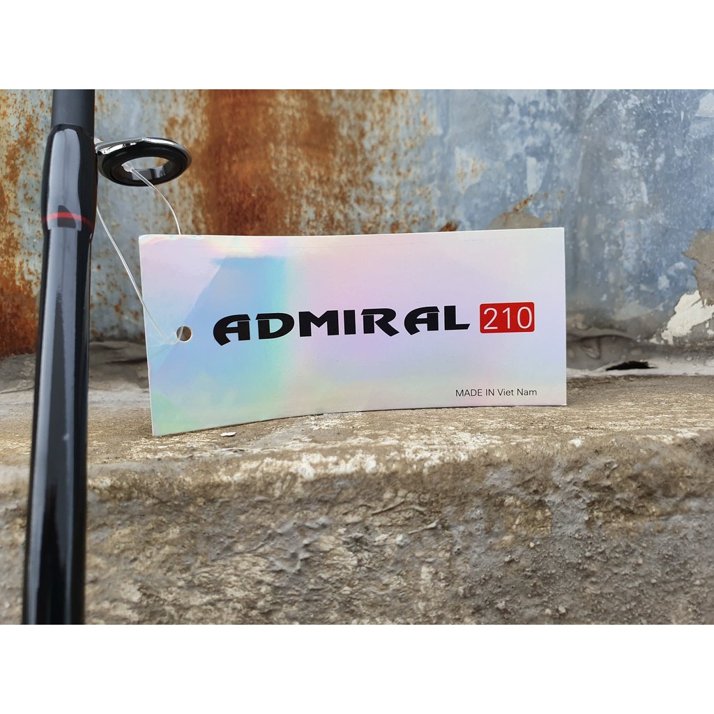 Cần câu lure máy đứng Tiger Admiral 2m1 giá sinh viên