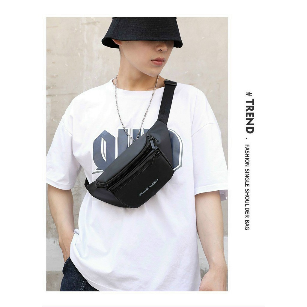⚡tặng đồng hồ dây da⚡Túi đeo chéo nam chống nước siêu bền-túi bao tử | BigBuy360 - bigbuy360.vn