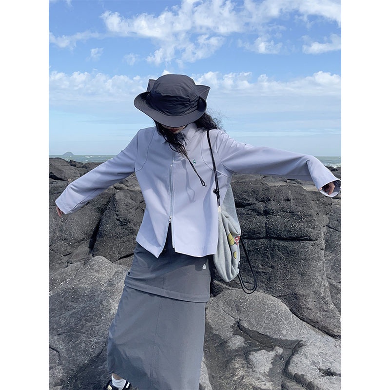 Áo Khoác Cardigan Mỏng Chống Nắng Thời Trang Xuân Thu Phong Cách Hàn Quốc 2022 Cho Nữ