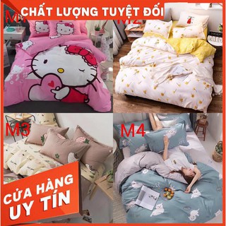 Bộ Vỏ Chăn Ga Gối Coton poly hàng nhập khẩu cao cấp.