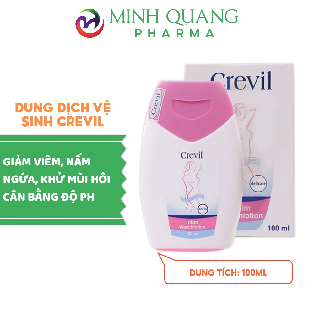 Dung dịch vệ sinh phụ nữ CREVIL chai 100ml