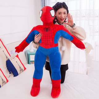 Gấu Bông, Gối Ôm Siêu Nhân Người Nhện, SPAIDER MEN, Thú Nhồi Bông