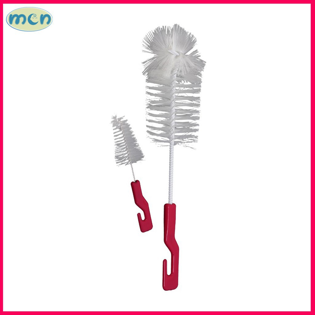 cọ bình sữa cho bé - 2 chi tiết - làm sạch toàn diện trong bình