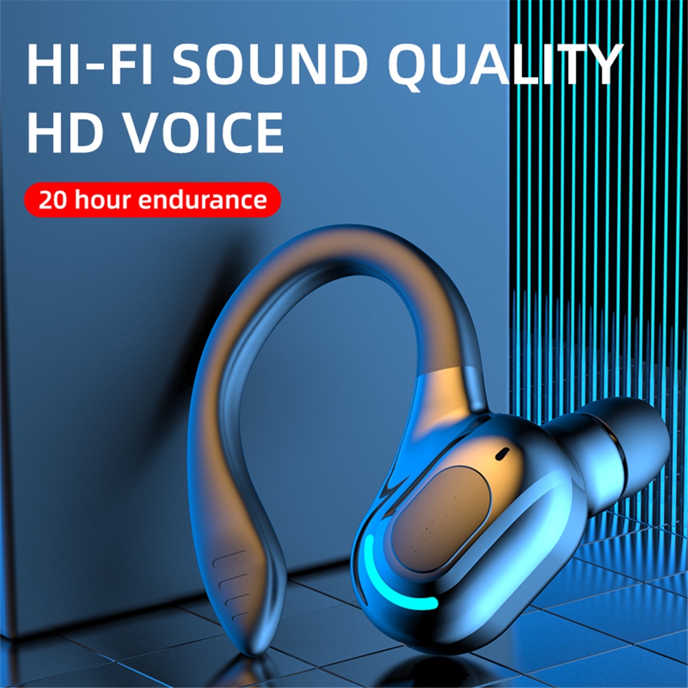 Tai nghe không dây VIRWIR 5.2 M-F8 móc vành tai chống ồn cao cấp