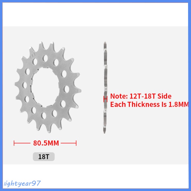 Líp Xe Đạp Leo Núi 12 / 13 / 14 / 15 / 16 / 17 / 18t Bằng Thép Không Gỉ