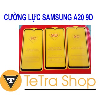 Cường lực samsung a20 9d