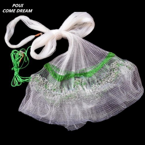 Chài Cước T1999 Chân Xích Bắt Cá Cao Cấp Bắt Cá Hiệu Quả , 3m bung 6m , 4m bung 8m hàng chuẩn y hìnhg