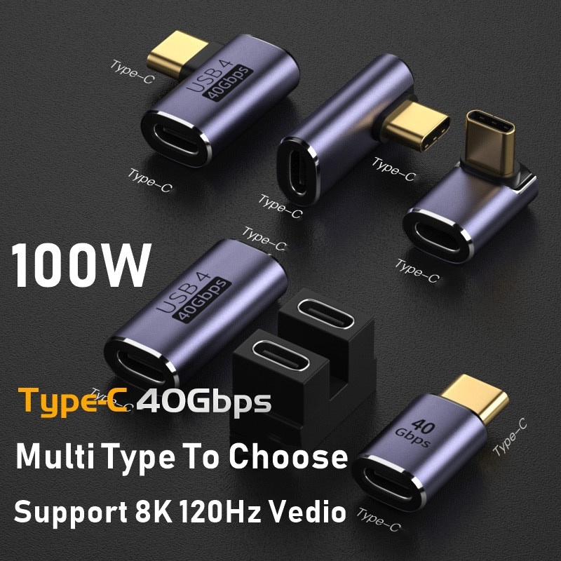 Đầu chuyển đổi cổng HDOORLINK từ Type C sang USB 4.0 40 Gbps OTG 3 8K@60Hz 100W 5A