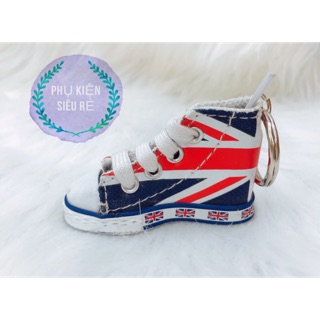 Móc Khoá Giày Sneaker Cờ Mỹ