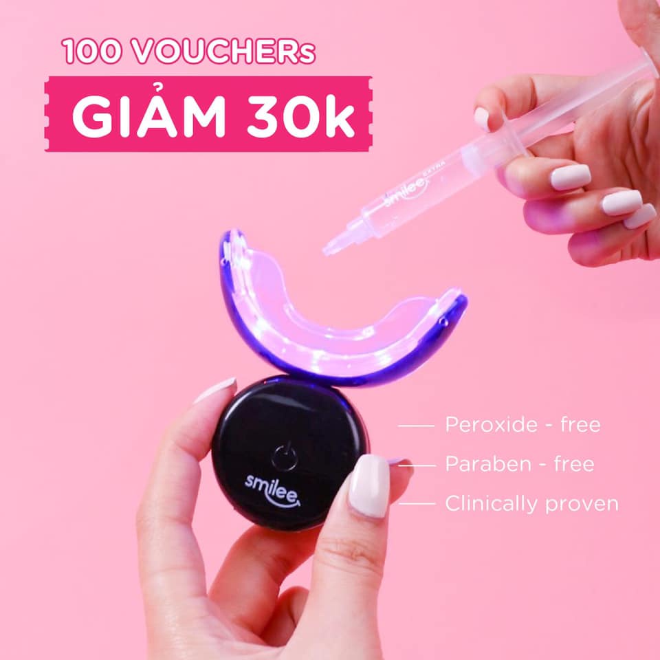 Gel Smilee Extra Version 2 -Bộ 2 Ống Gel Tẩy Trắng Răng Làm Trắng Răng Tại Nhà Tại Nhà An Toàn Men Răng