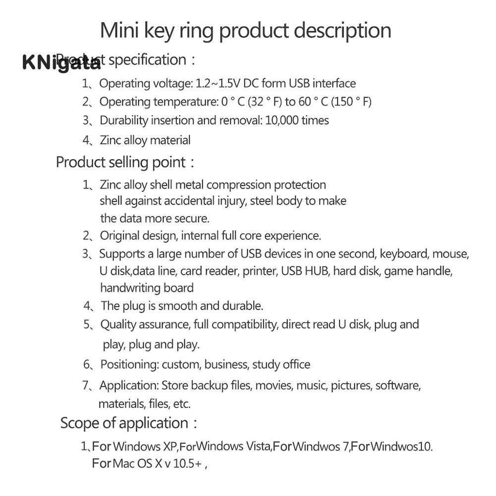 Ổ Đĩa Usb Mini Di Động Dạng Móc Khóa Cho Máy Tính Notebook | BigBuy360 - bigbuy360.vn