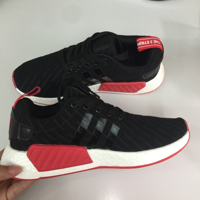 ⚡️[ FULLBOX] Giày das Nmd R2 đen trắng fullsize 36->43 [a862]