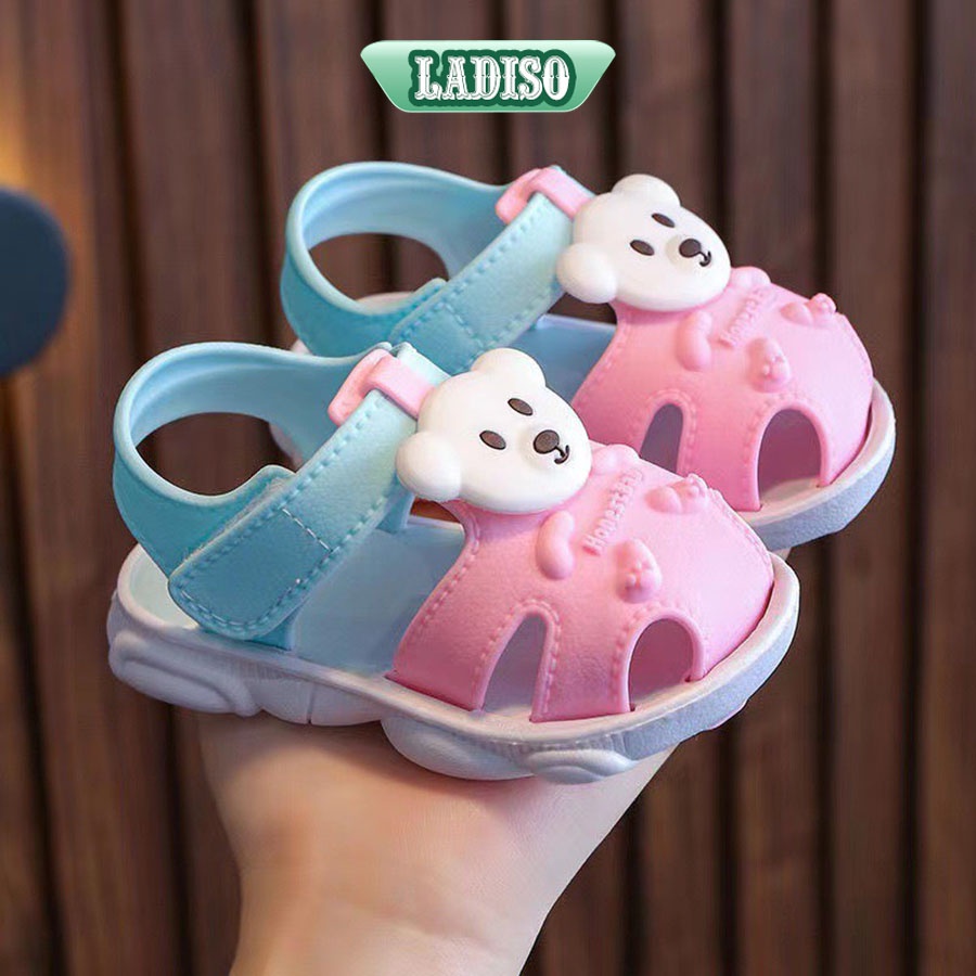 Dép quai hậu bé gái.sandal bé trai bé gái hàng quảng châu siêu đẹp LADISO TT410