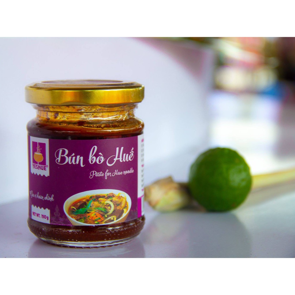 Gia Vị nấu Bún Bò Huế YesHue 150g chuẩn vị Huế nấu nhanh chóng tiện lợi - FoodMap