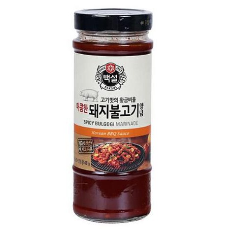 Sốt Ướp Heo Hàn Quốc 500g Beksul ( SỐT ƯỚP THỊT NƯỚNG BBQ )