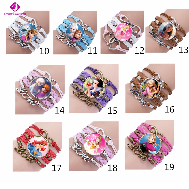 Vòng Tay Công Chúa Disney 19 Kiểu Đáng Yêu