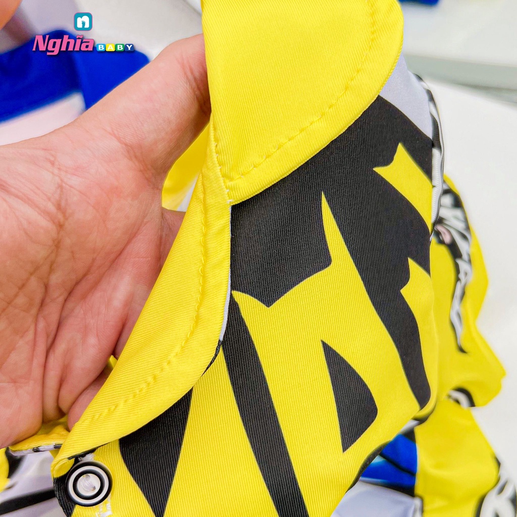 Đồ bộ pijama thun lạnh - đồ bộ thun lạnh quần dài NGHĨA BABY dành cho bé trai