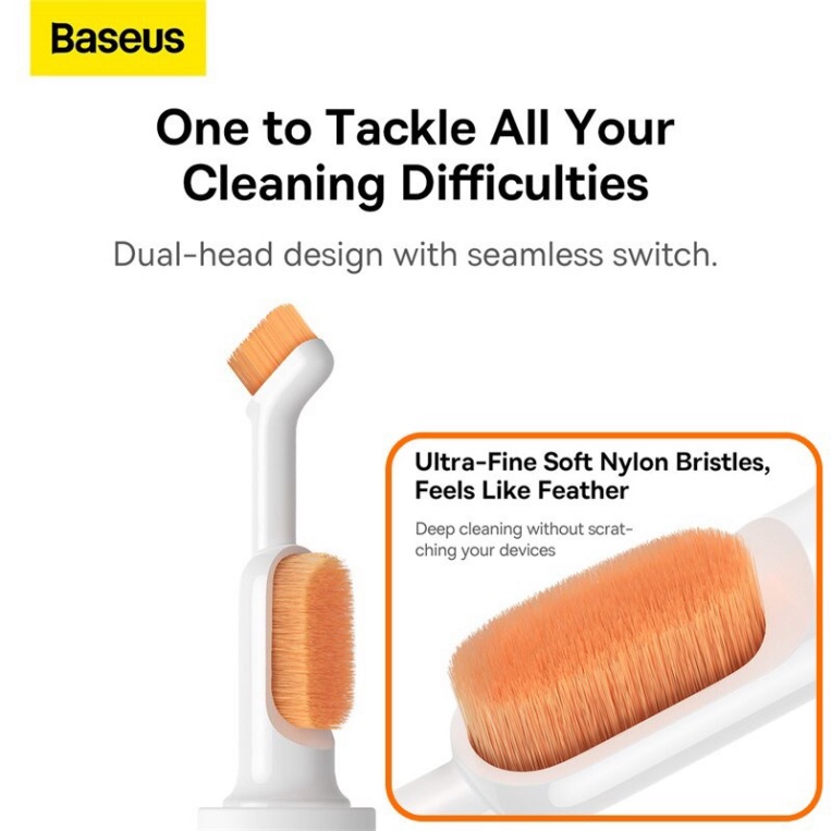 Bộ Bàn Chải Vệ Sinh Đa Năng Baseus Cleaning Brush Làm Sạch Tai Nghe Airpods Điện Thoại Bàn Phím