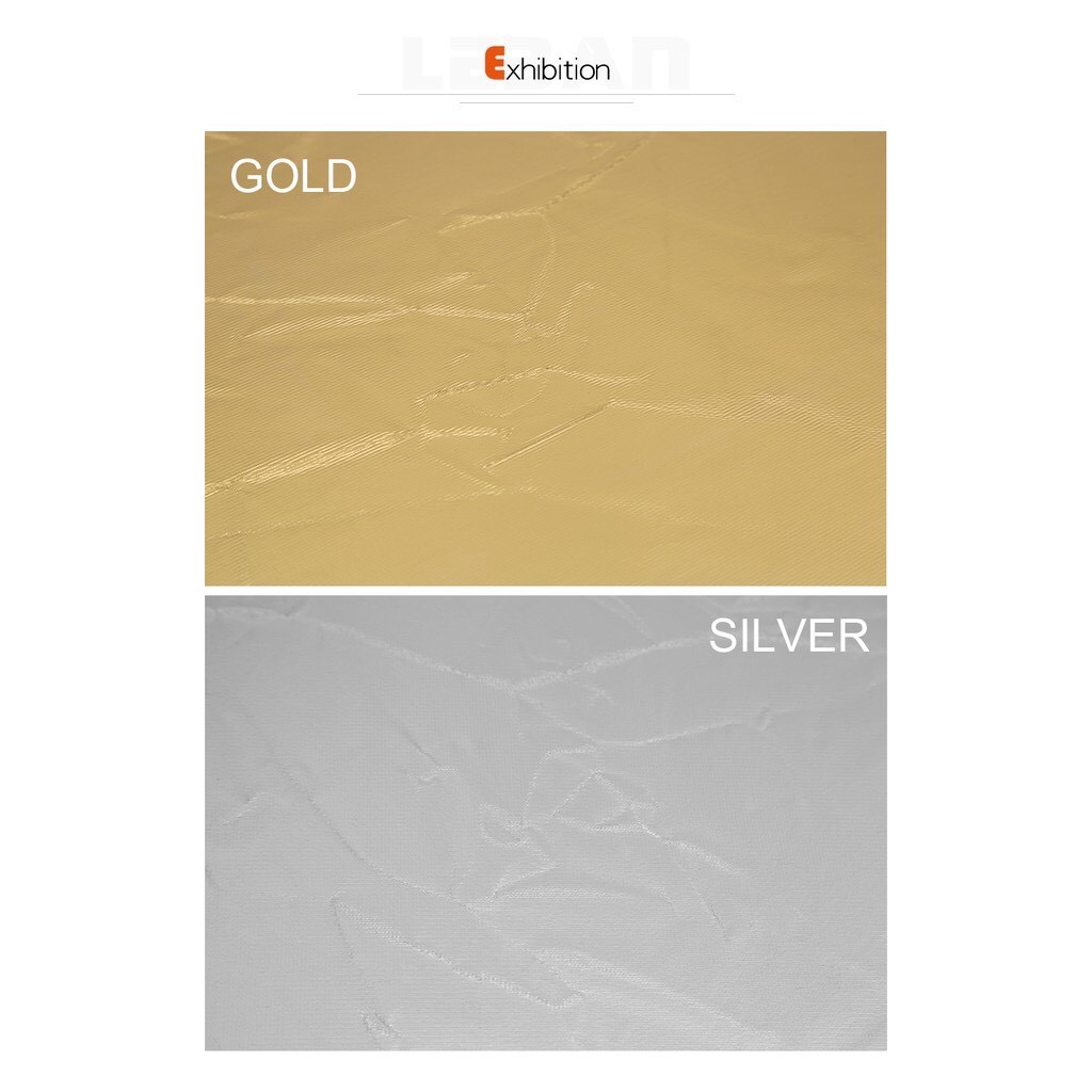 Tấm hắt sáng, tản sáng mặt vàng, mặt bạc 2 trong 1 đủ size - VẢI GÂN