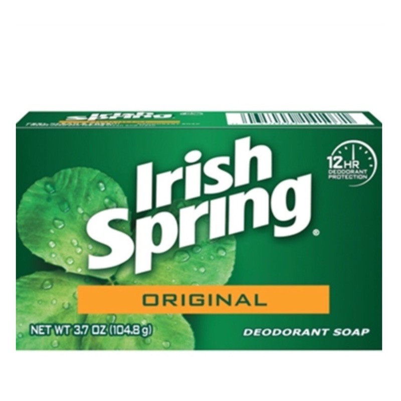 Xà bông cục diệt khuẩn IRISH SPRING Deodorant Soap Original