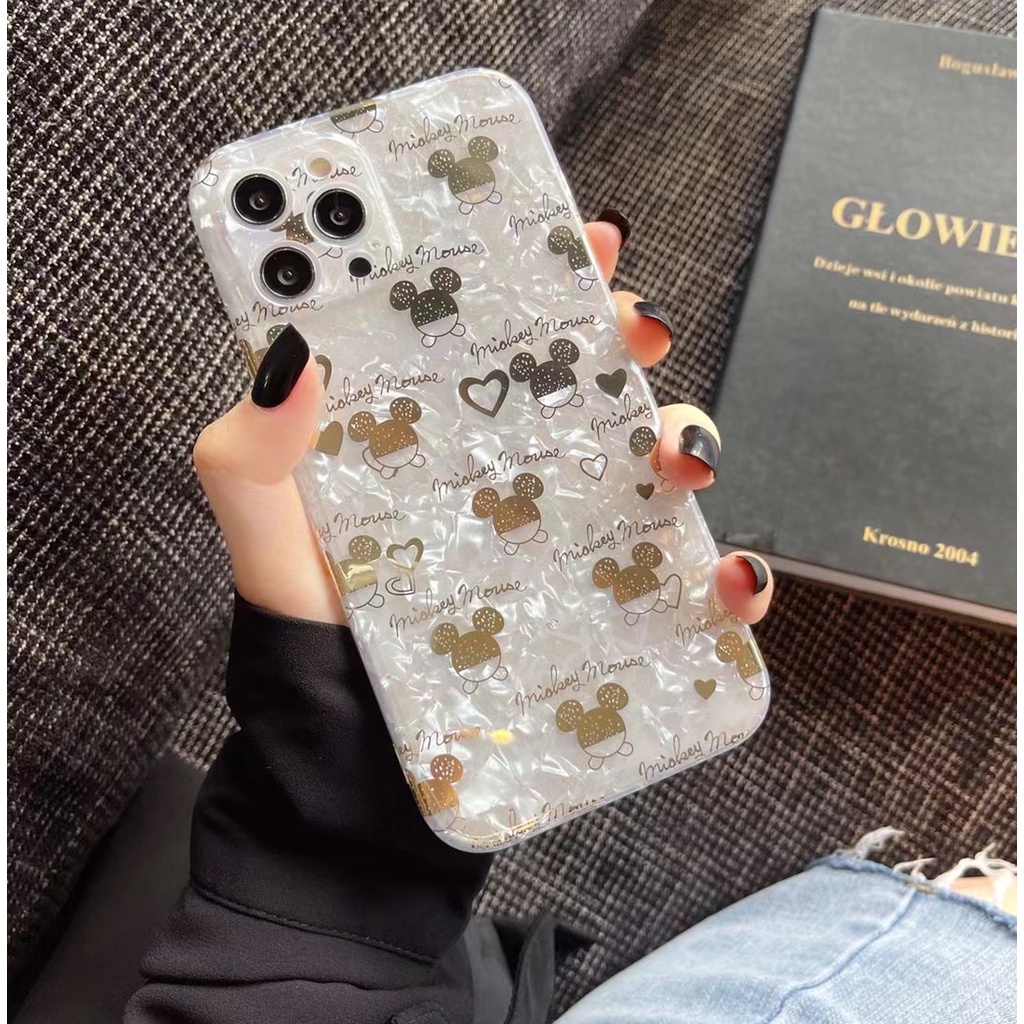 Ốp Lưng Tpu Mềm In Hình Chuột Mickey Cho Iphone 6 7 8 Plus Xs Max Xr 11 12 Huawei P30 P40