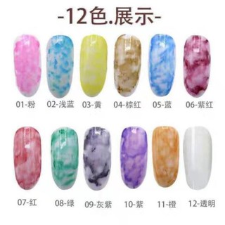 sét cồn loang cherry 12 màu .