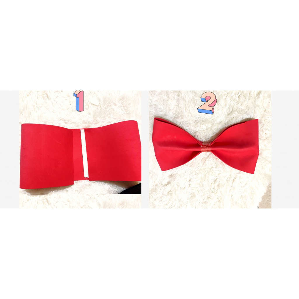 Nơ Bằng Xốp Cỡ Lớn Màu Hồng Dùng Trang Trí Tường diy
