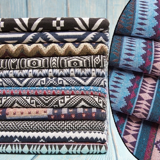 Khăn Trải Bàn Vải Cotton Lanh Họa Tiết Thổ Cẩm Dễ Thương