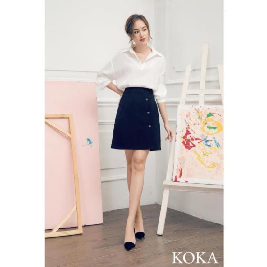 Chân Váy Công Sở, Chân Váy Chữ A Phối Nút Cực Đẹp [KÈM ẢNH THẬT] | BigBuy360 - bigbuy360.vn