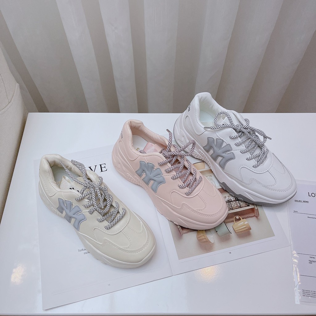 Giày thể thao Sneakers  N.Y Hàn Quốc tăng chiều cao Nam Nữ cao cấp