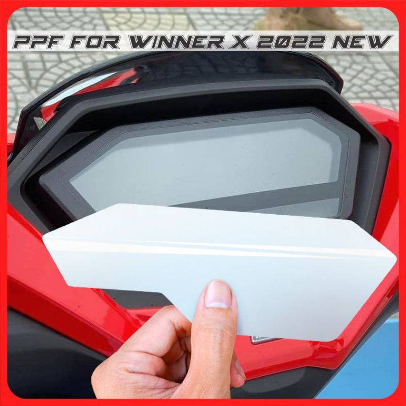 Miếng dán Winner X V3 2022 PPF bảo vệ chống trầy xước màn hình Honda Winner x 2022