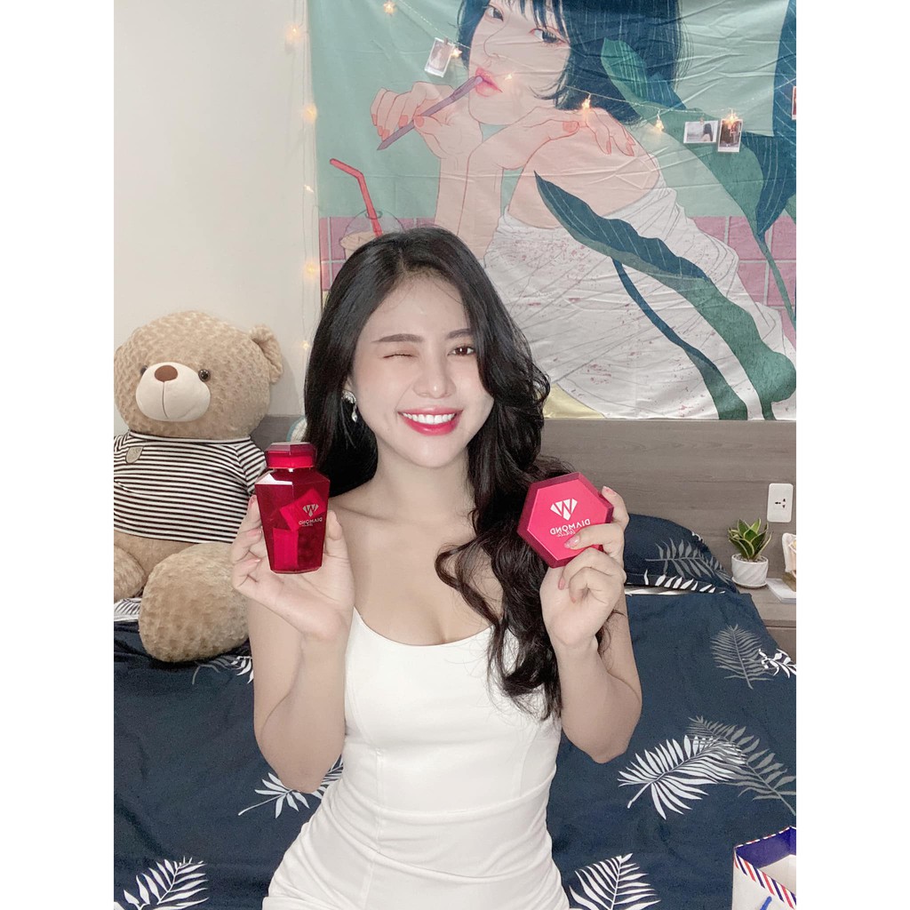 Diamond White Viên uống trắng da Ngọc Trinh 2020 - không code | BigBuy360 - bigbuy360.vn