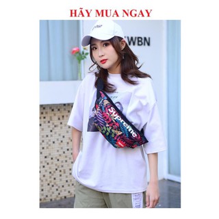 Túi đeo chéo sup.reme, túi đeo chéo nam /nữ rộng, chắc chắn, thời trang